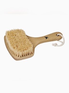 Croll and Denecke Vegan Bath and Dry Body Brush with Bamboo Handle